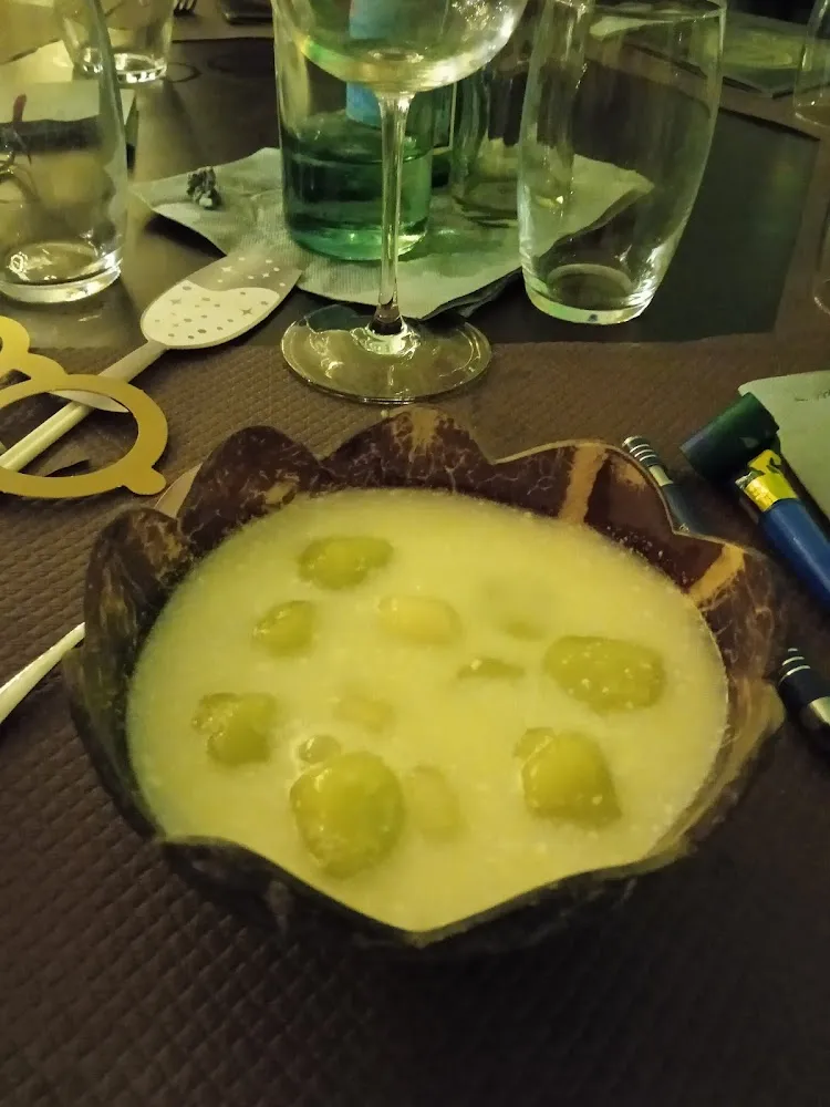 Dessert À Base de Lait de Coco